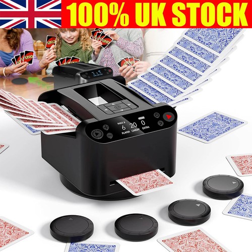 Automatic card shuffler - automatic,
