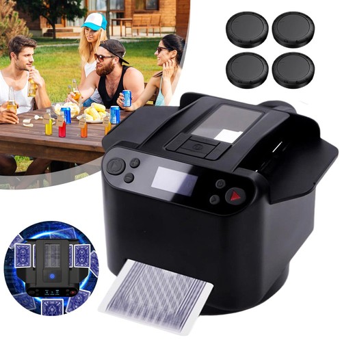 Automatic card shuffler - 2-in-1,