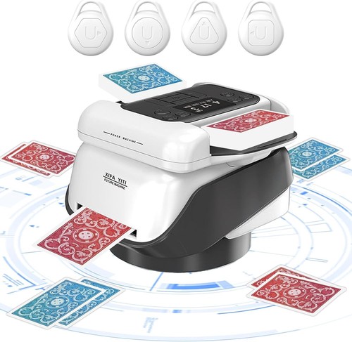 Automatic card shuffler - automatic,