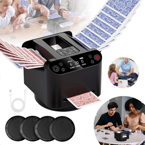 Automatic card shuffler - in,