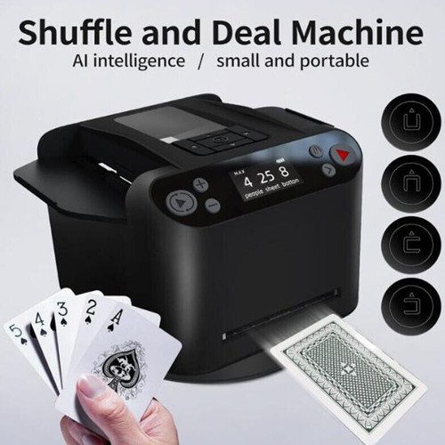 2in1 automatic card shuffler - 2in1,