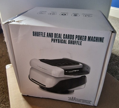 Automatic card shuffle dealer - automatic,