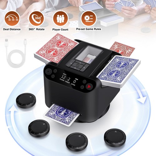 Automatic card shuffler - 2,