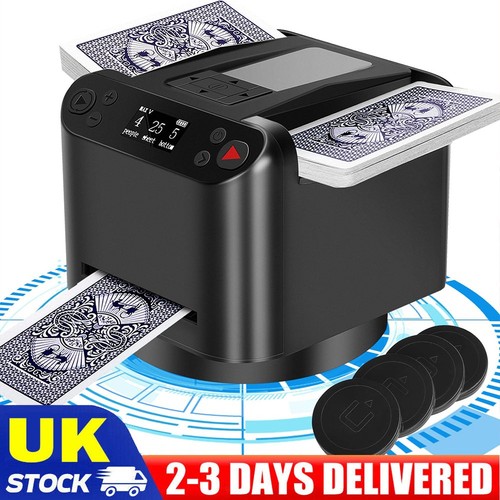 Auto card shuffler - card, &