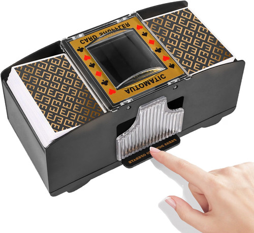 Deck card shuffler - deck,