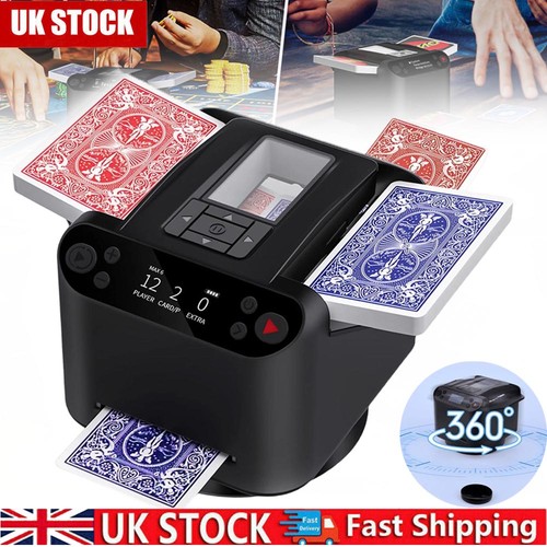Automatic card shuffler - automatic,